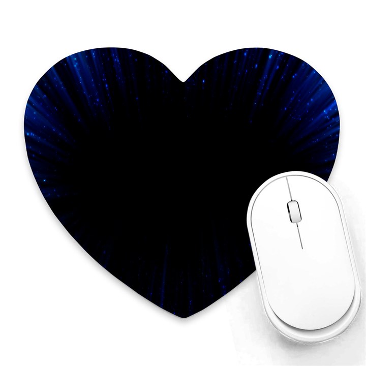 Colorful Light Ray Border Animation Loop Blue Motion Background Space Heart Mousepads