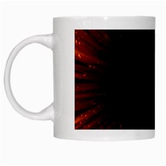 Colorful Light Ray Border Animation Loop Orange Motion Background Space White Mugs