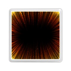 Colorful Light Ray Border Animation Loop Orange Motion Background Space Memory Card Reader (square)  by Mariart