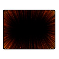 Colorful Light Ray Border Animation Loop Orange Motion Background Space Double Sided Fleece Blanket (small)  by Mariart