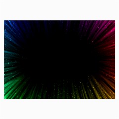 Colorful Light Ray Border Animation Loop Rainbow Motion Background Space Large Glasses Cloth