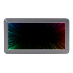 Colorful Light Ray Border Animation Loop Rainbow Motion Background Space Memory Card Reader (mini) by Mariart