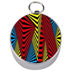 Door Pattern Line Abstract Illustration Waves Wave Chevron Red Blue Yellow Black Silver Compasses by Mariart