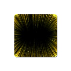 Colorful Light Ray Border Animation Loop Yellow Square Magnet by Mariart