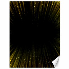 Colorful Light Ray Border Animation Loop Yellow Canvas 36  X 48   by Mariart