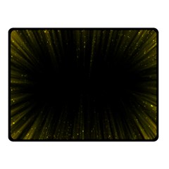 Colorful Light Ray Border Animation Loop Yellow Fleece Blanket (small) by Mariart