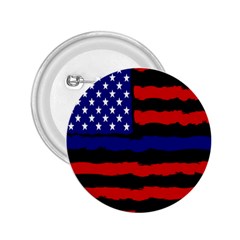 Flag American Line Star Red Blue White Black Beauty 2 25  Buttons