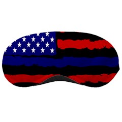 Flag American Line Star Red Blue White Black Beauty Sleeping Masks