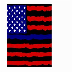 Flag American Line Star Red Blue White Black Beauty Large Garden Flag (two Sides)