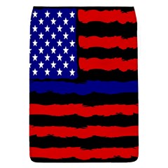 Flag American Line Star Red Blue White Black Beauty Flap Covers (l) 