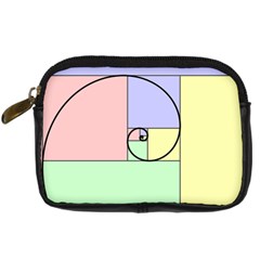 Golden Spiral Logarithmic Color Digital Camera Cases by Mariart