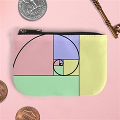 Golden Spiral Logarithmic Color Mini Coin Purses by Mariart