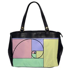 Golden Spiral Logarithmic Color Office Handbags by Mariart