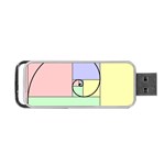 Golden Spiral Logarithmic Color Portable USB Flash (Two Sides) Front