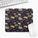 Funky Pattern Polka Wave Chevron Monster Large Mousepads Front