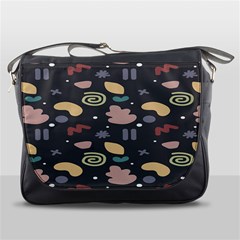 Funky Pattern Polka Wave Chevron Monster Messenger Bags by Mariart