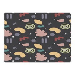 Funky Pattern Polka Wave Chevron Monster Double Sided Flano Blanket (mini)  by Mariart