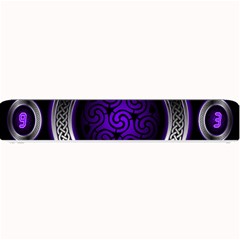 Digital Celtic Clock Template Time Number Purple Small Bar Mats by Mariart