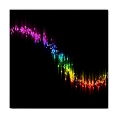 Illustration Light Space Rainbow Tile Coasters by Mariart