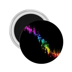 Illustration Light Space Rainbow 2 25  Magnets by Mariart