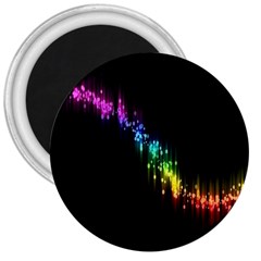 Illustration Light Space Rainbow 3  Magnets by Mariart