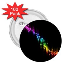 Illustration Light Space Rainbow 2 25  Buttons (100 Pack)  by Mariart