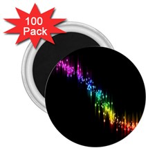 Illustration Light Space Rainbow 2 25  Magnets (100 Pack)  by Mariart