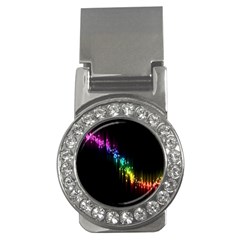 Illustration Light Space Rainbow Money Clips (cz) 