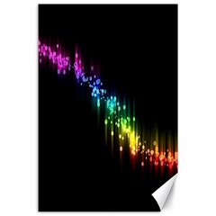 Illustration Light Space Rainbow Canvas 24  X 36  by Mariart