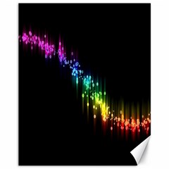 Illustration Light Space Rainbow Canvas 11  X 14   by Mariart