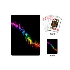 Illustration Light Space Rainbow Playing Cards (mini) 