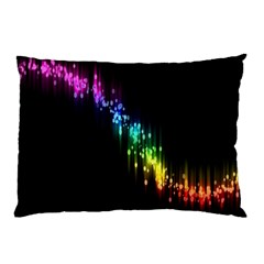 Illustration Light Space Rainbow Pillow Case (two Sides) by Mariart