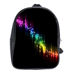 Illustration Light Space Rainbow School Bag (xl) by Mariart