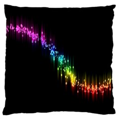 Illustration Light Space Rainbow Standard Flano Cushion Case (two Sides) by Mariart