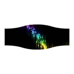 Illustration Light Space Rainbow Stretchable Headband by Mariart