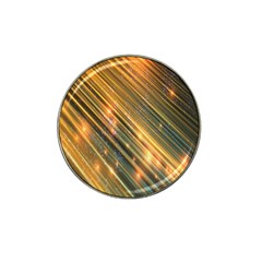 Golden Blue Lines Sparkling Wild Animation Background Space Hat Clip Ball Marker by Mariart