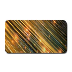 Golden Blue Lines Sparkling Wild Animation Background Space Medium Bar Mats