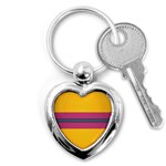 Layer Retro Colorful Transition Pack Alpha Channel Motion Line Key Chains (Heart)  Front