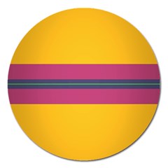 Layer Retro Colorful Transition Pack Alpha Channel Motion Line Magnet 5  (round) by Mariart