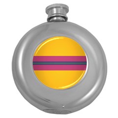 Layer Retro Colorful Transition Pack Alpha Channel Motion Line Round Hip Flask (5 Oz) by Mariart