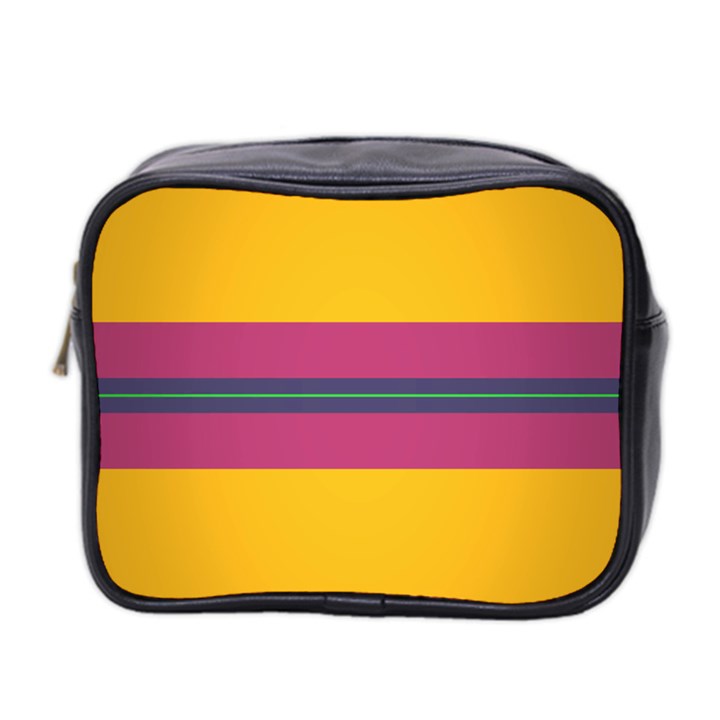 Layer Retro Colorful Transition Pack Alpha Channel Motion Line Mini Toiletries Bag 2-Side