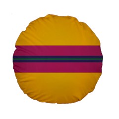 Layer Retro Colorful Transition Pack Alpha Channel Motion Line Standard 15  Premium Round Cushions by Mariart