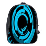 Graphics Abstract Motion Background Eybis Foxe School Bag (XL) Front