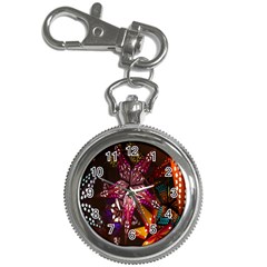 Hanging Paper Star Lights Key Chain Watches by Mariart