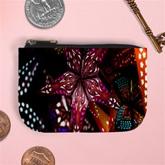 Hanging Paper Star Lights Mini Coin Purses by Mariart