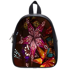 Hanging Paper Star Lights School Bag (small)