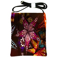 Hanging Paper Star Lights Shoulder Sling Bags