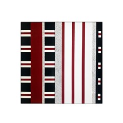 Line Streep Vertical Horizontal Satin Bandana Scarf by Mariart