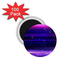 Massive Flare Lines Horizon Glow Particles Animation Background Space 1 75  Magnets (100 Pack) 