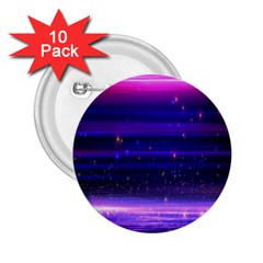 Massive Flare Lines Horizon Glow Particles Animation Background Space 2 25  Buttons (10 Pack) 